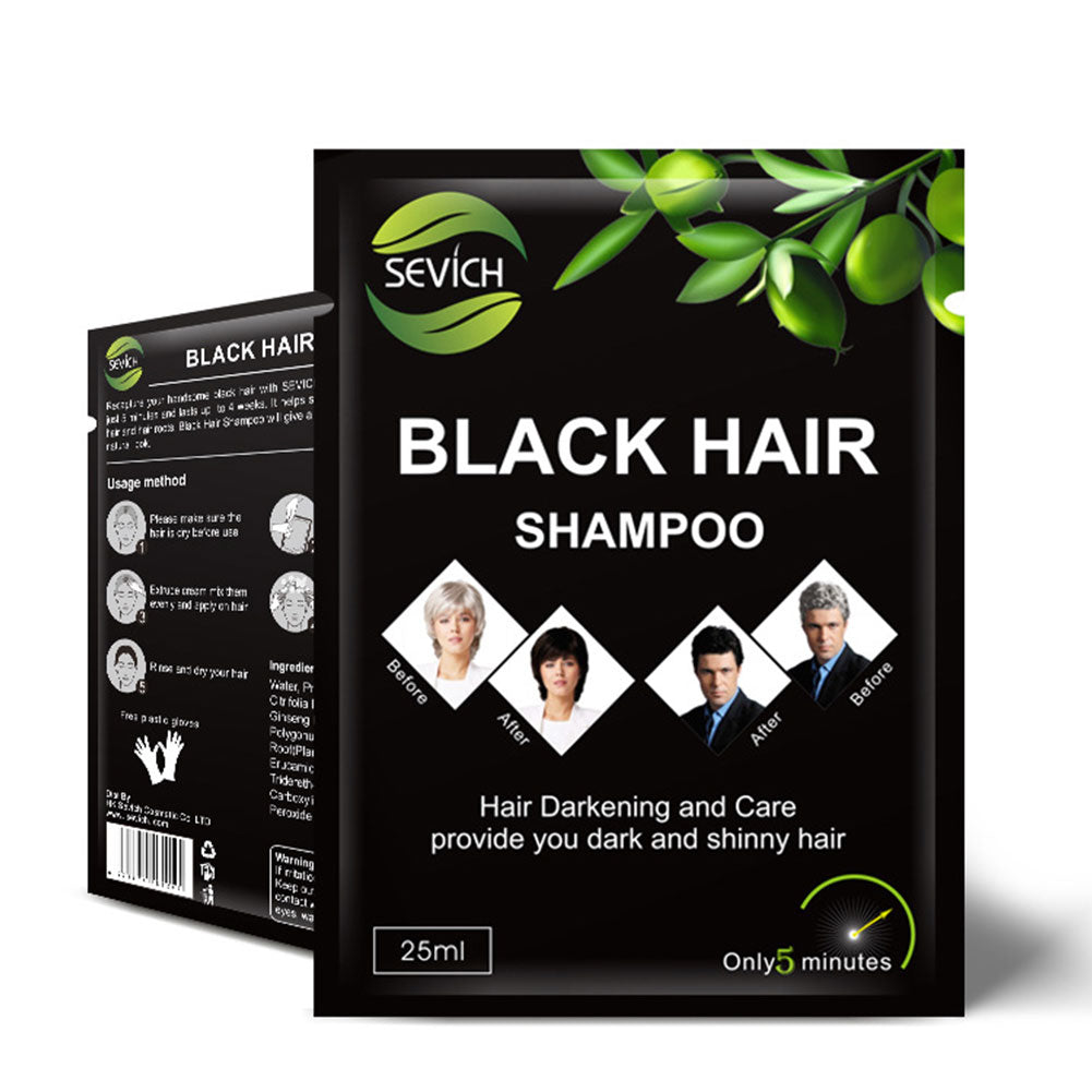 Instant Black Hair Shampoo